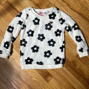 Juicy Couture kids faux fur sweater